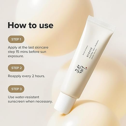 Beauty of Joseon Relief Sun SPF50+ (Rice + Probiotics) (50ml) 5