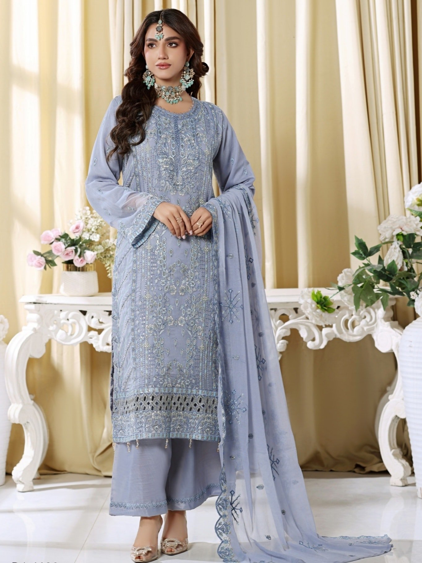 BIN HAMEED – ESHAAL (3pc Unstitched) 8