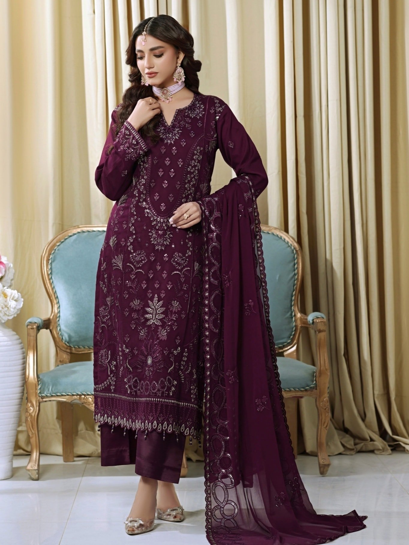 BIN HAMEED – ESHAAL (3pc Unstitched) 10