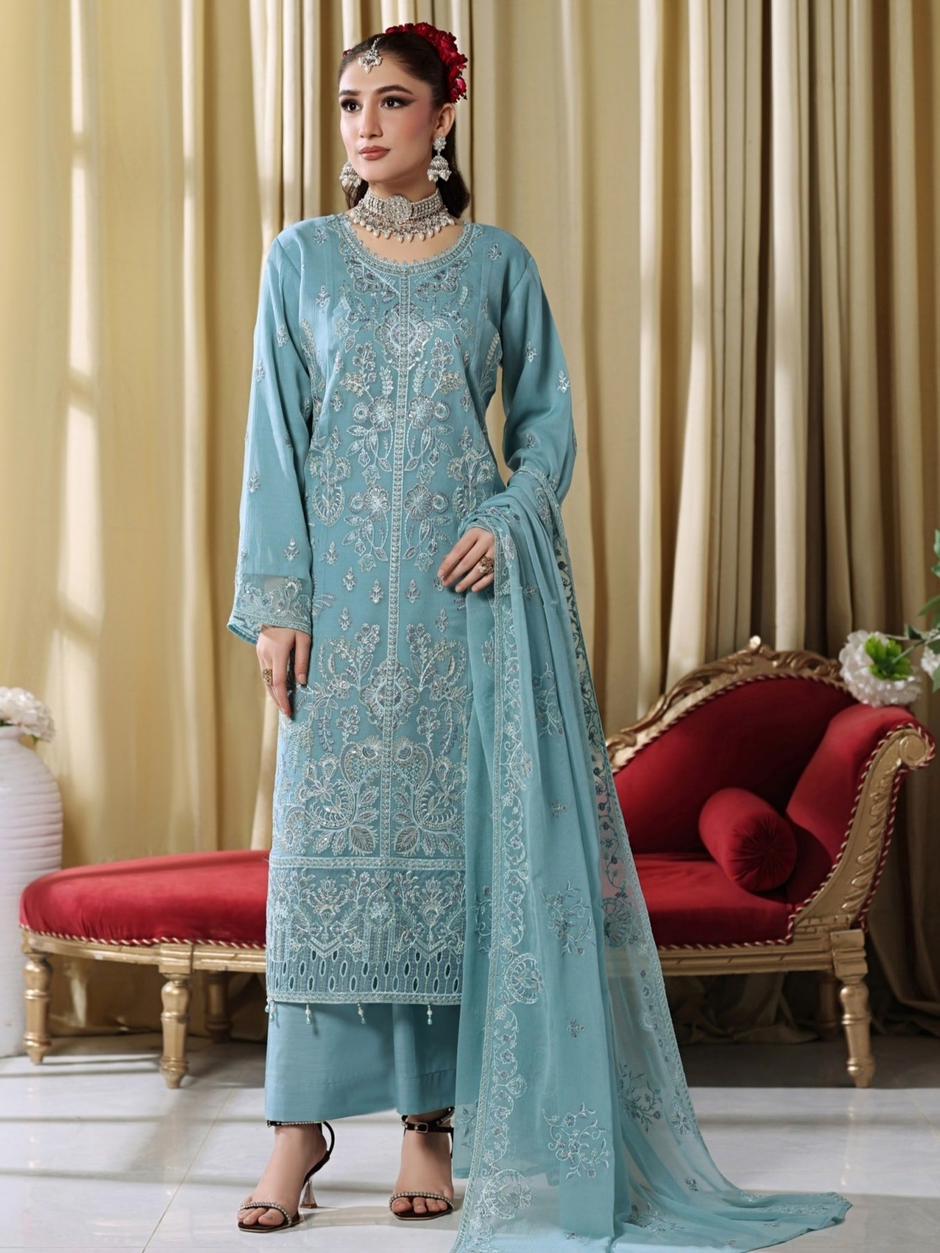 BIN HAMEED – ESHAAL (3pc Unstitched) 11