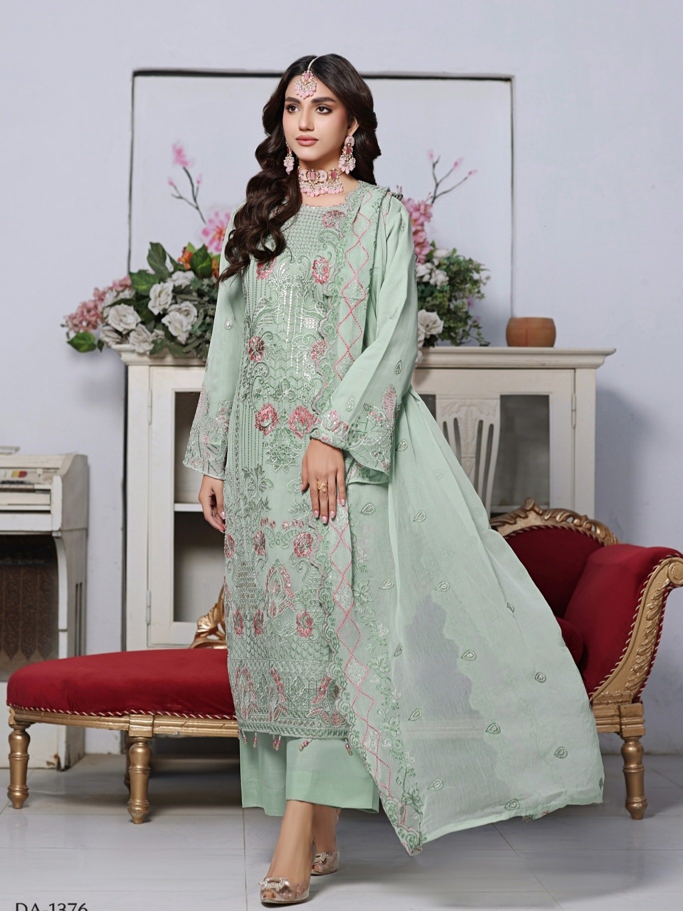 BIN HAMEED – ESHAAL (3pc Unstitched) 12