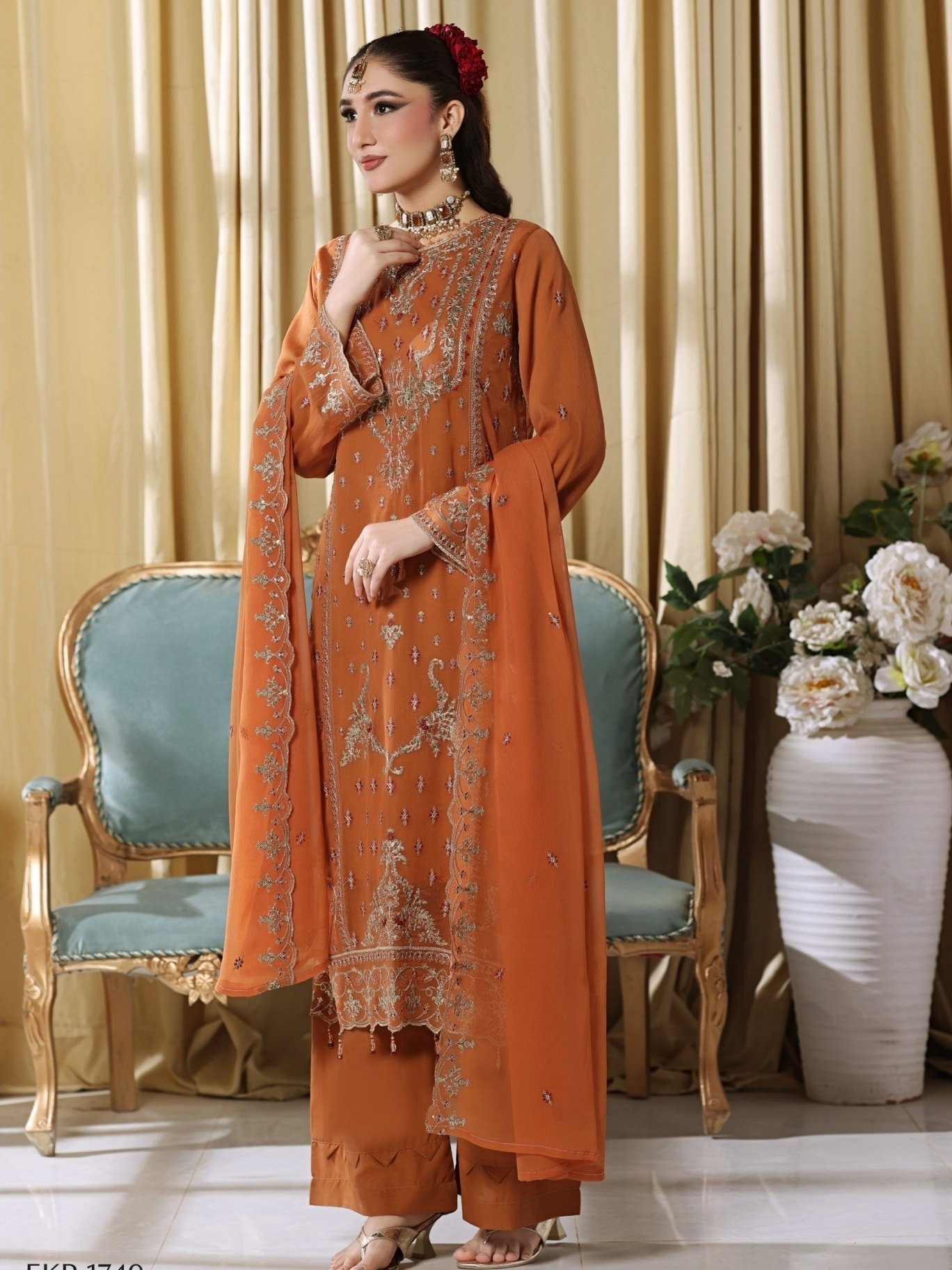 BIN HAMEED – ESHAAL (3pc Unstitched) 14