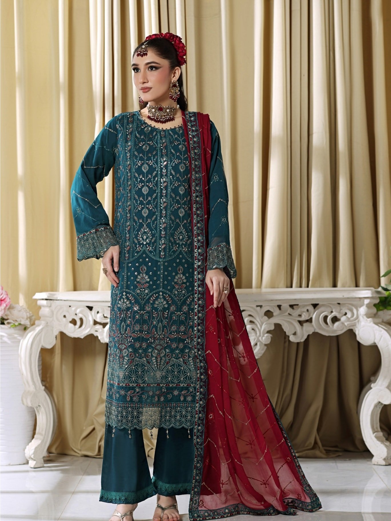 BIN HAMEED – ESHAAL (3pc Unstitched) 16