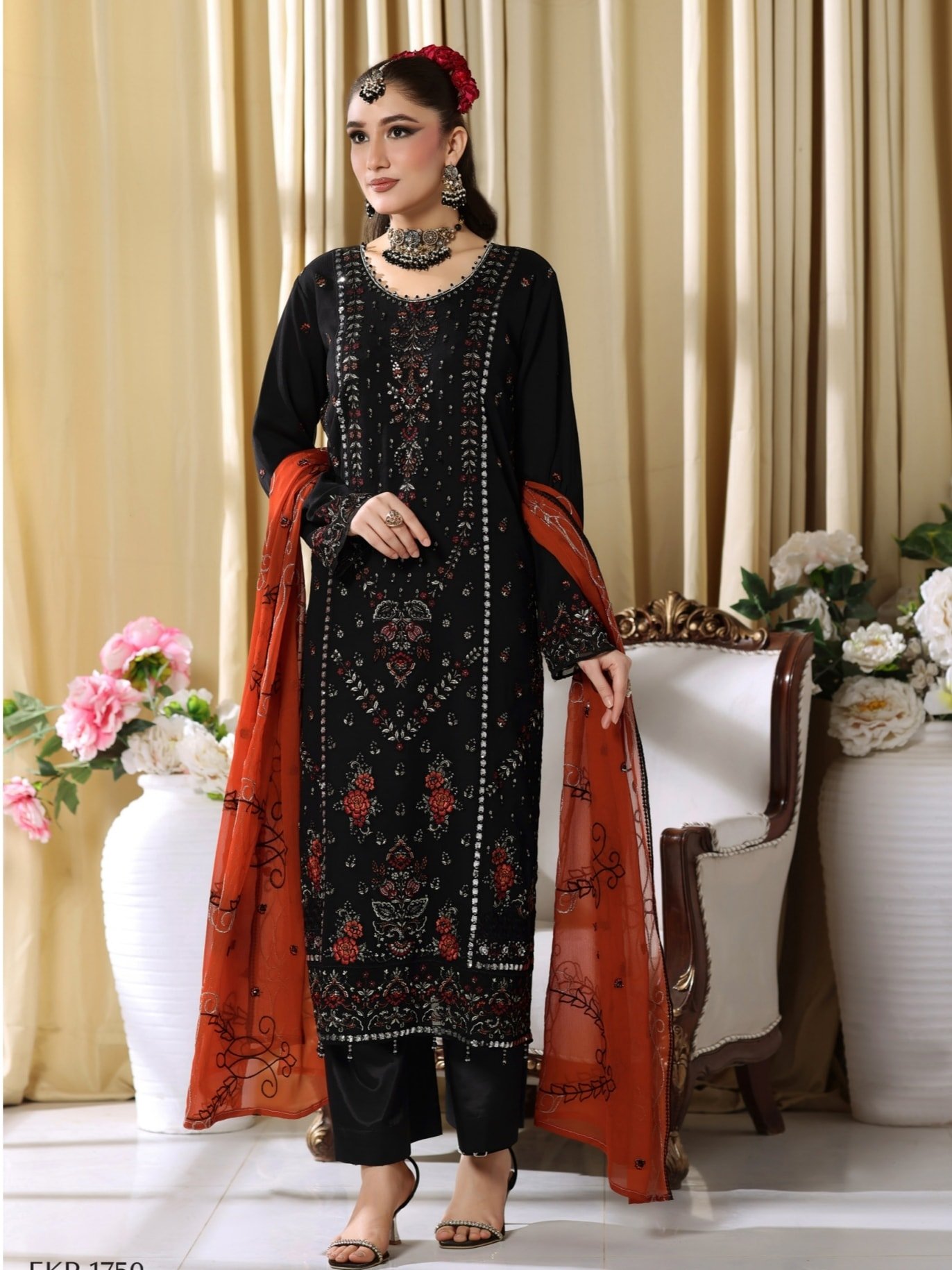 BIN HAMEED – ESHAAL (3pc Unstitched) 20