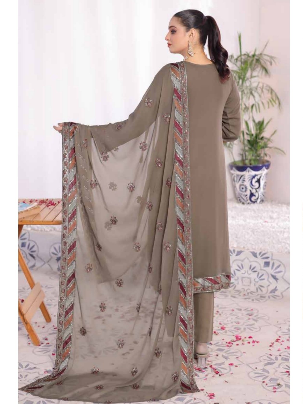 BIN HAMEED – RANG-E-BAHAR (3pc Unstitched) 1