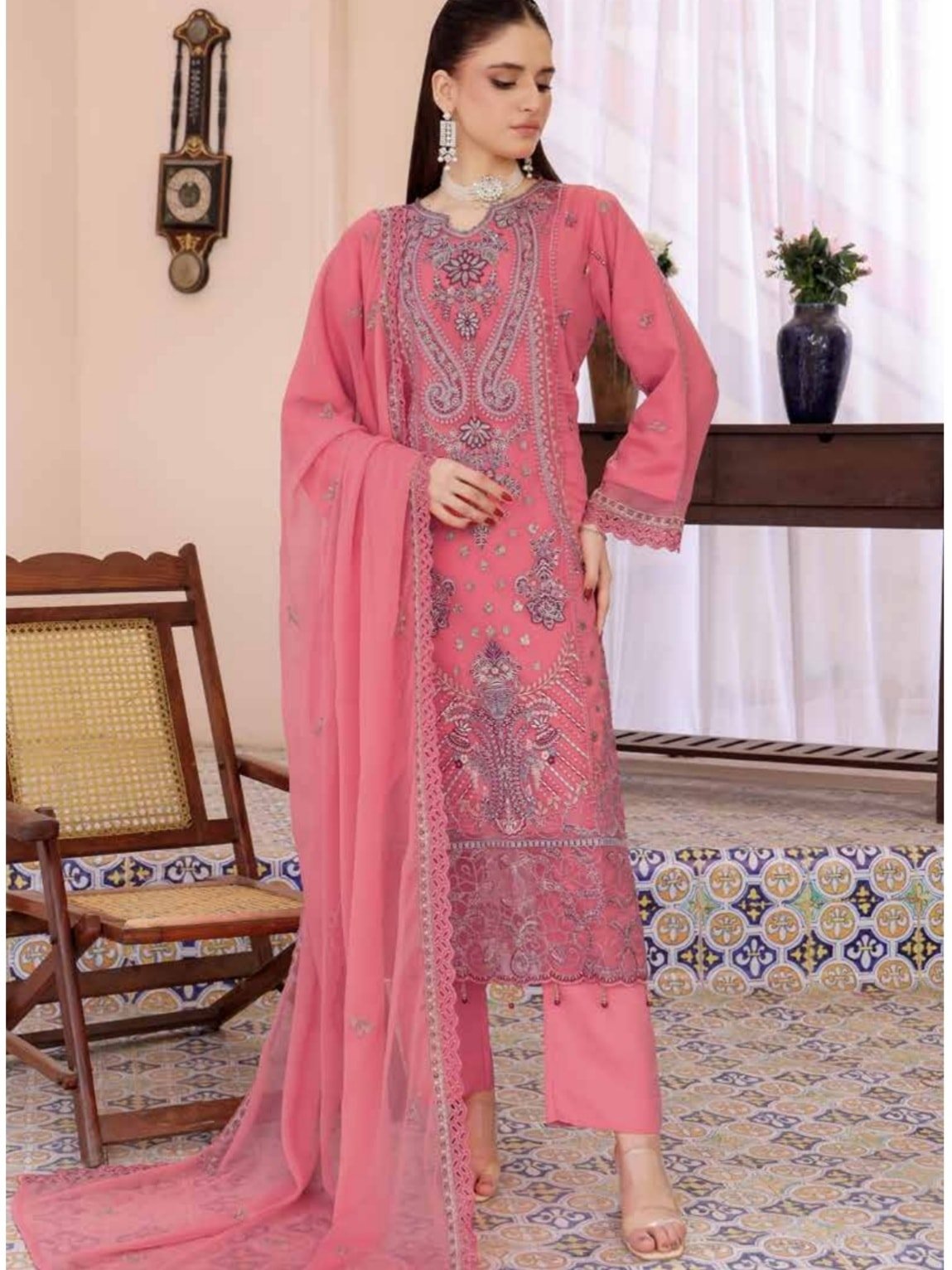 BIN HAMEED – RANG-E-BAHAR (3pc Unstitched) 2