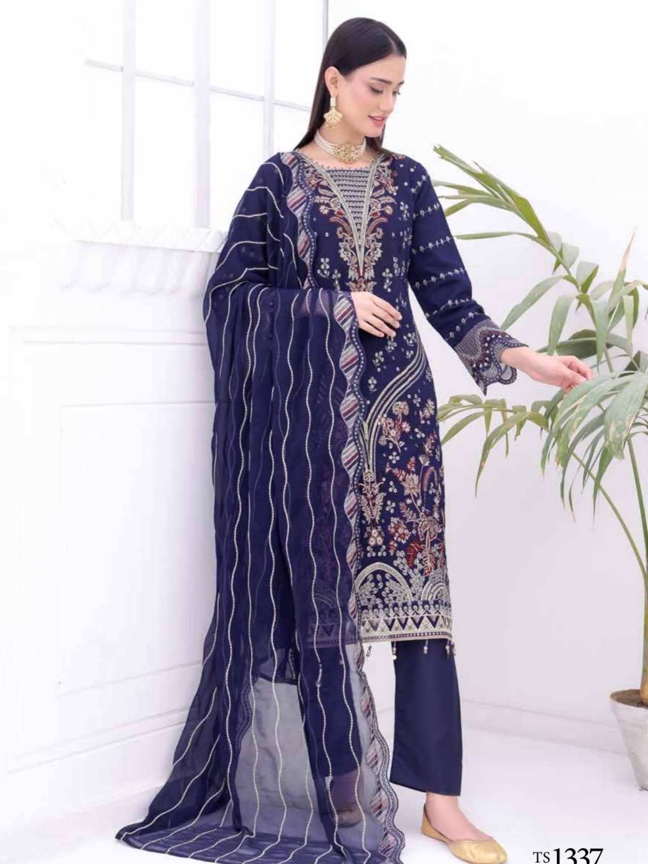 BIN HAMEED – RANG-E-BAHAR (3pc Unstitched) 7