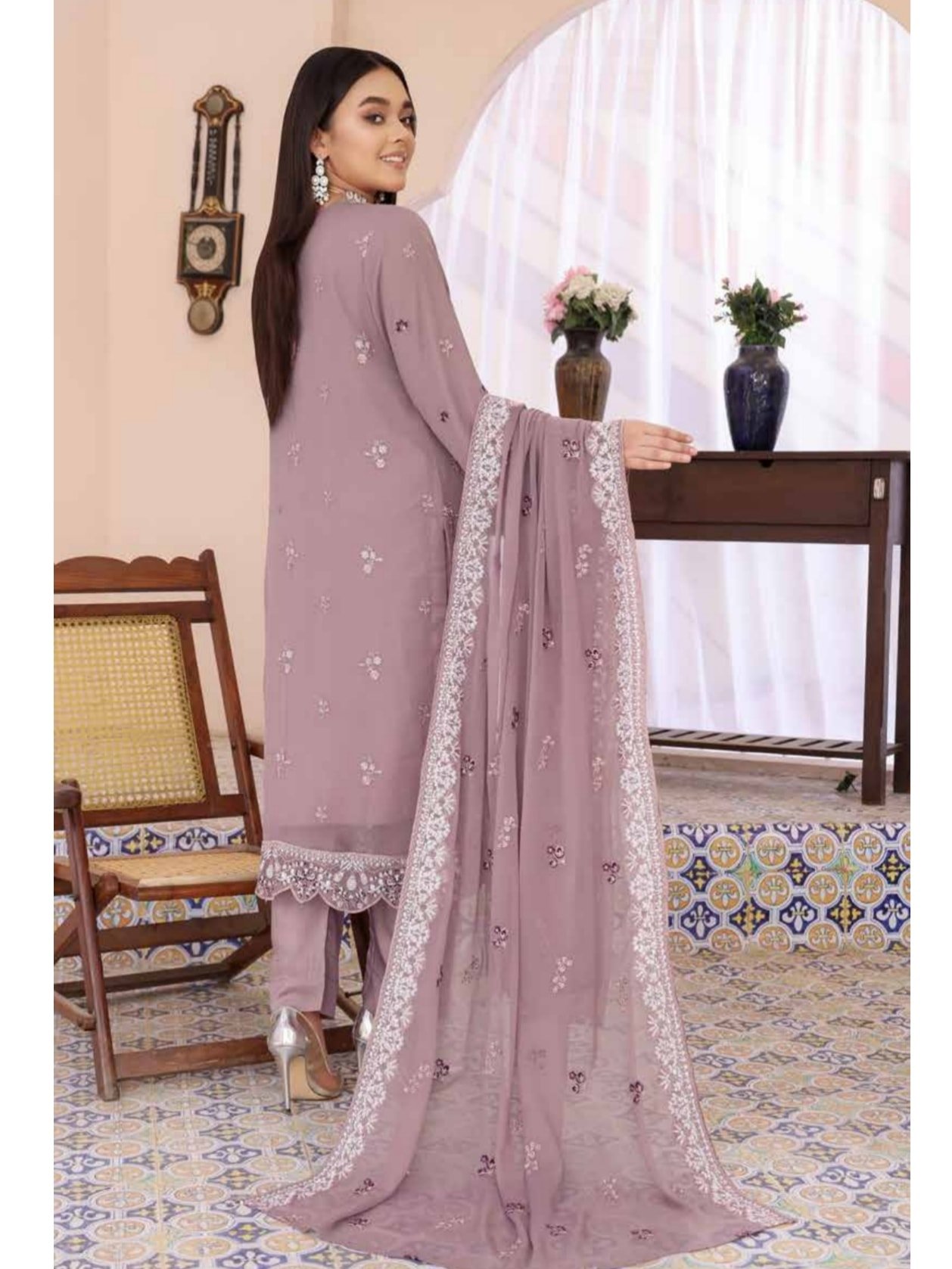 BIN HAMEED – RANG-E-BAHAR (3pc Unstitched) 8