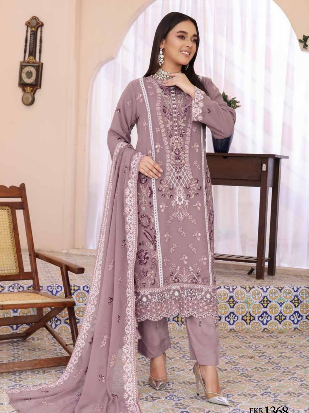BIN HAMEED – RANG-E-BAHAR (3pc Unstitched) 9
