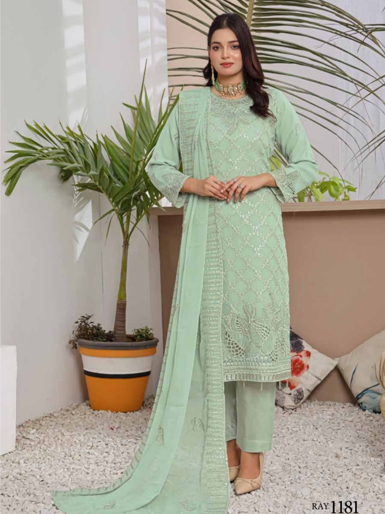 BIN HAMEED – RANG-E-BAHAR (3pc Unstitched) 11