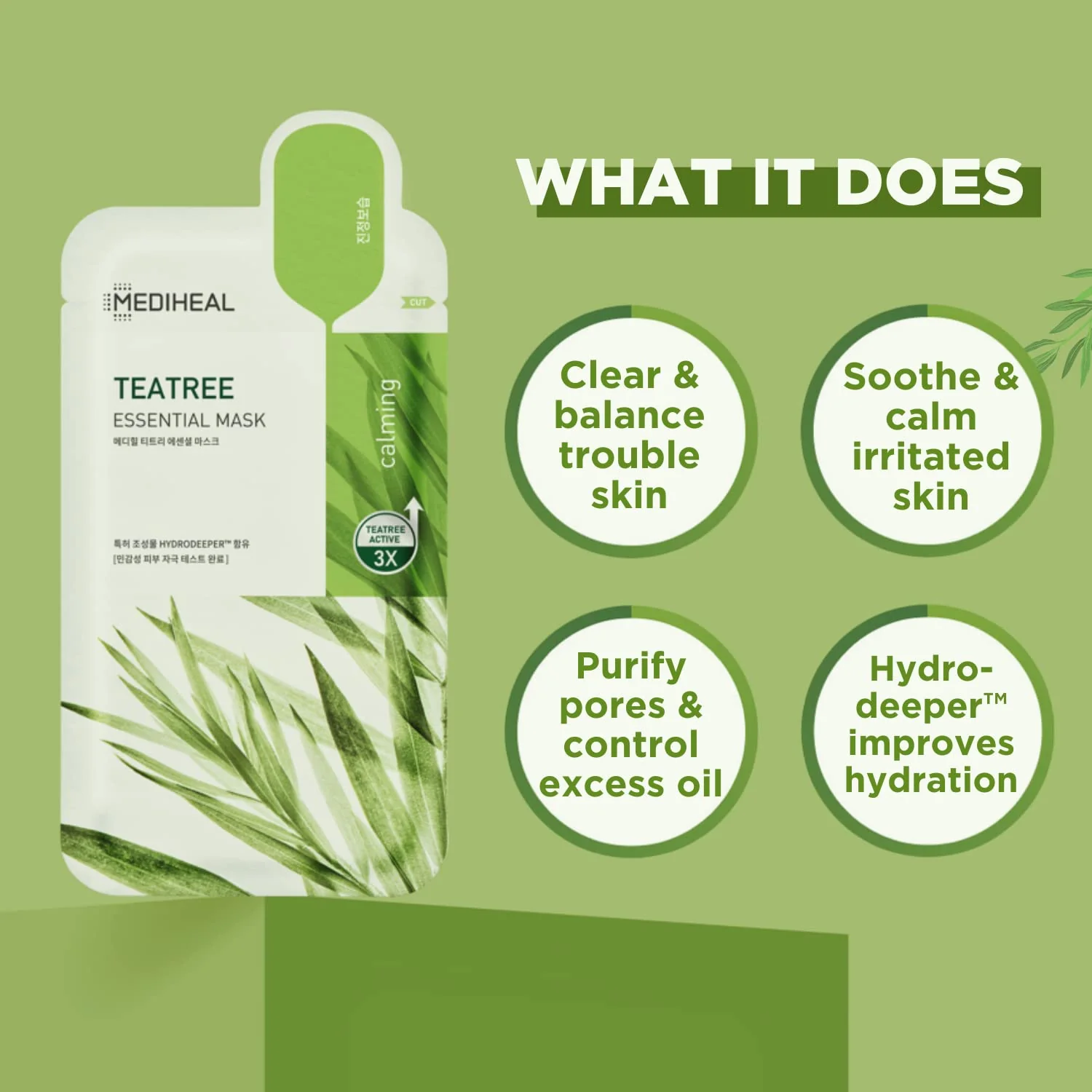 Mediheal Tea Tree Essential Blemish Care Mask (Sheet) 4