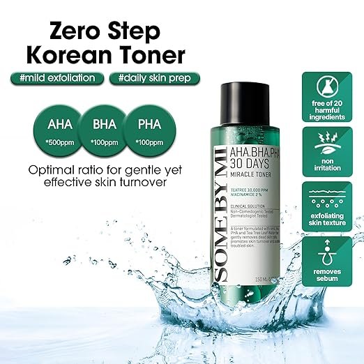 Some By Mi AHA-BHA-PHA 30 Days Miracle Toner (150ml) 8